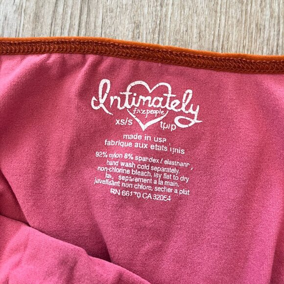 Womens Intimately Free People Orange/Pink Crochet Dress - XS/S - Picture 6 of 6